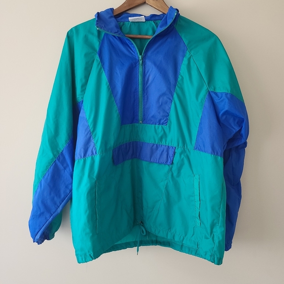 Vintage Jackets & Blazers - Vintage pull over windbreaker STRANDS